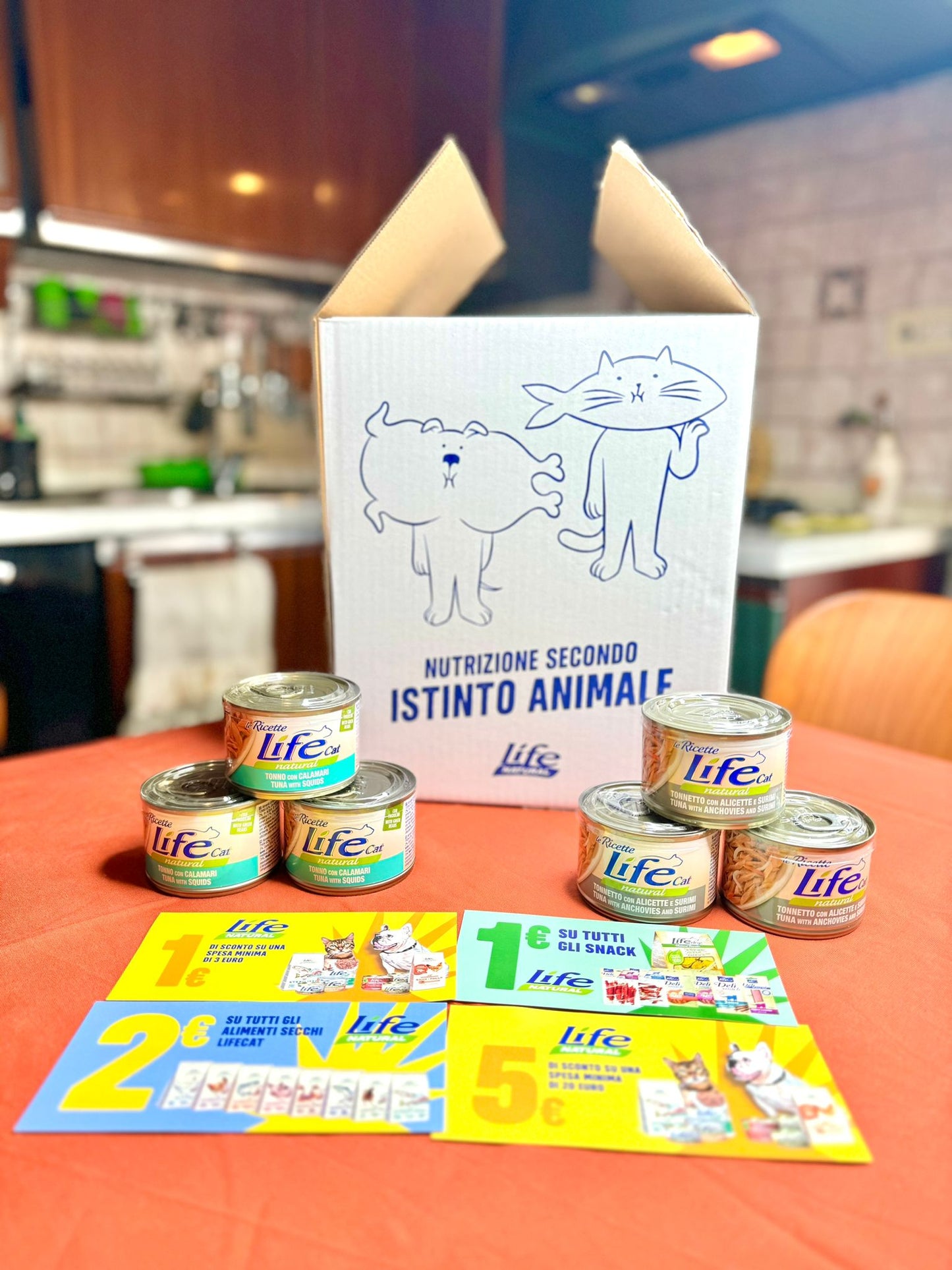 BOX "LE RICETTE" - 6 LATTINE DA 150 GRAMMI