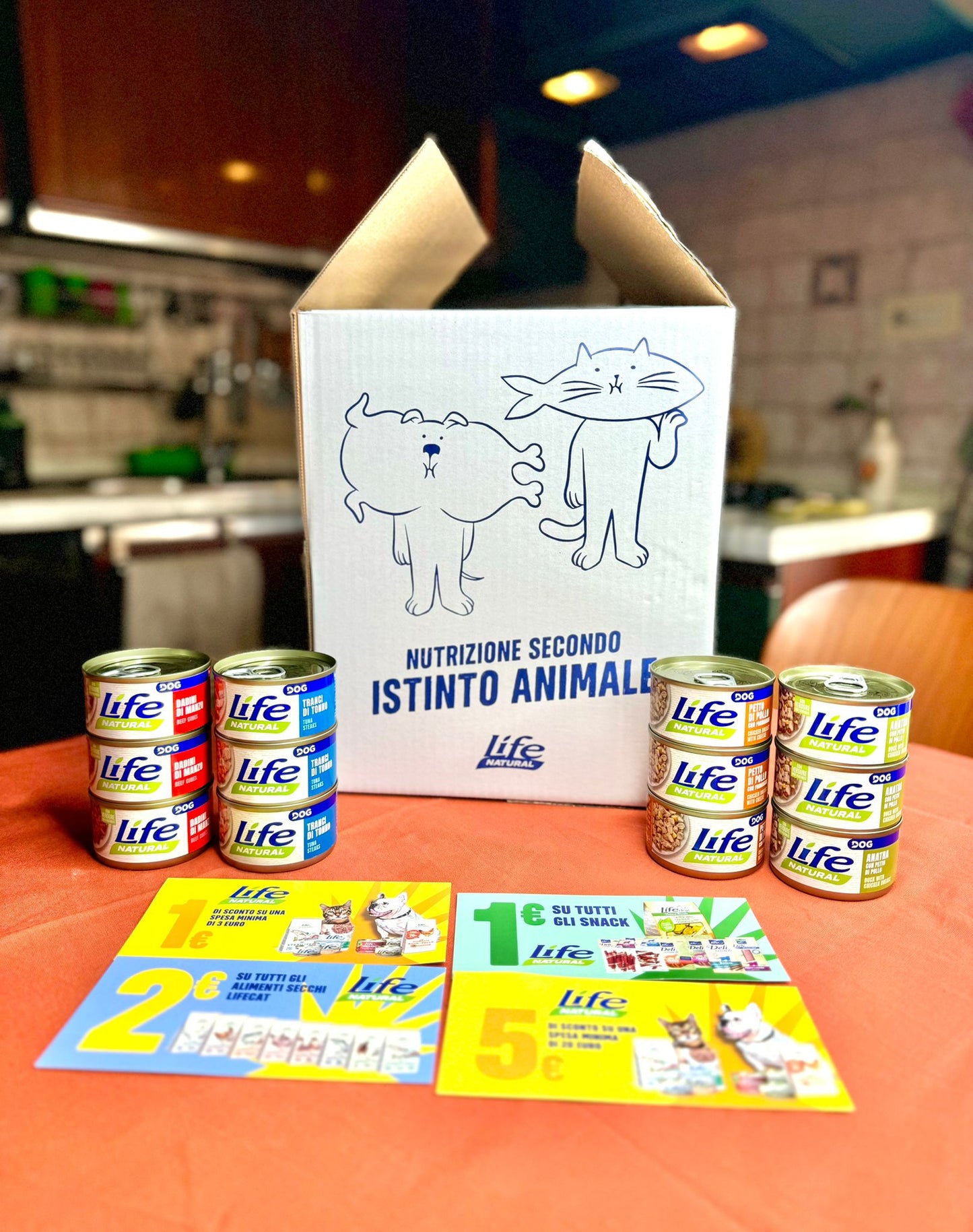 BOX 90 GRAMMI - 12 LATTINE DA 90 GR