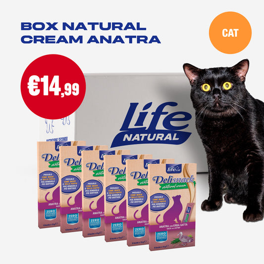 BOX NATURAL CREAM - 6 CONFEZIONI